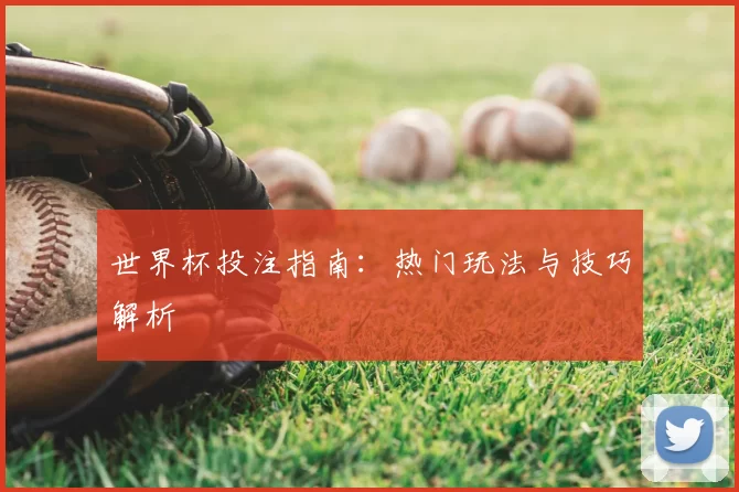 世界杯投注指南：热门玩法与技巧解析