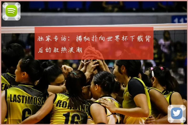 独家专访:揭秘扑向世界杯下载背后的狂热浪潮