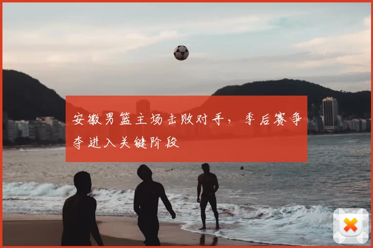 安徽男篮主场击败对手，季后赛争夺进入关键阶段